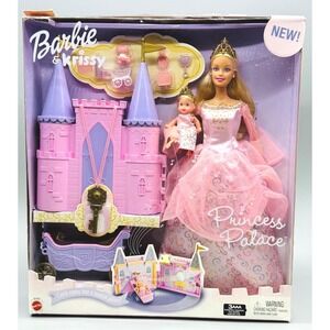 Mattel Barbie and Krissy Princess Palace Playset 2003 B4769 NRFB
